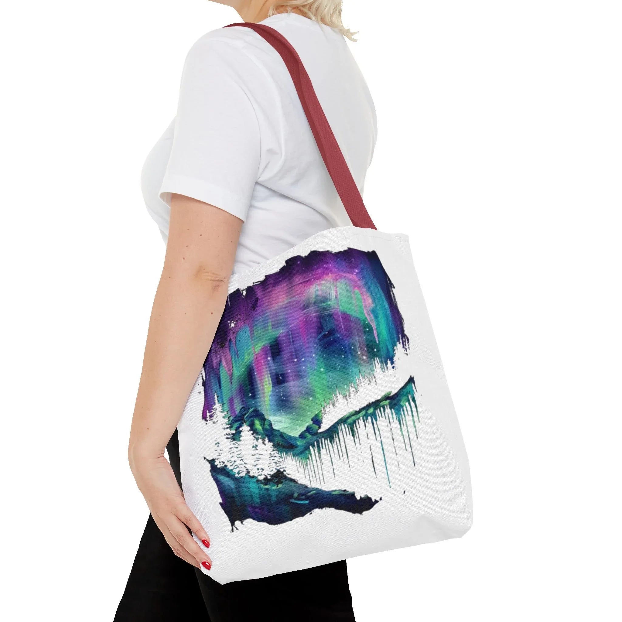 Aurora Sky Watercolor Tote - 250 USA Celebration