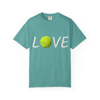 Tennis Ball LOVE T-Shirt | Tennis Lover Shirt, Sports Graphic Tee - 250 USA Celebration
