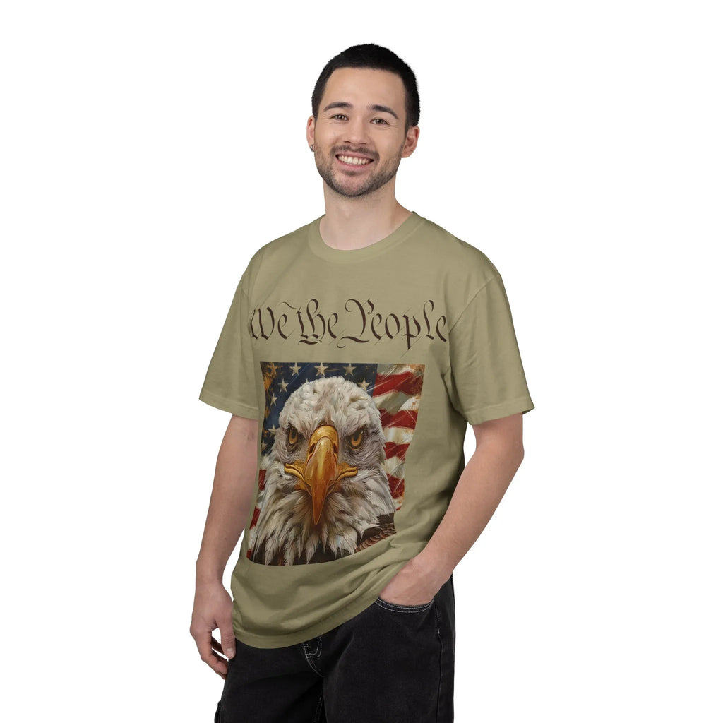 We the People Bald Eagle T-Shirt | American Flag Patriotic Tee, Patriotic T-Shirt, 250 America, America 250 Celebration - 250 USA Celebration