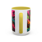 Abstract Colorful Brushstroke Mug | 11oz 15oz Ceramic - 250 USA Celebration
