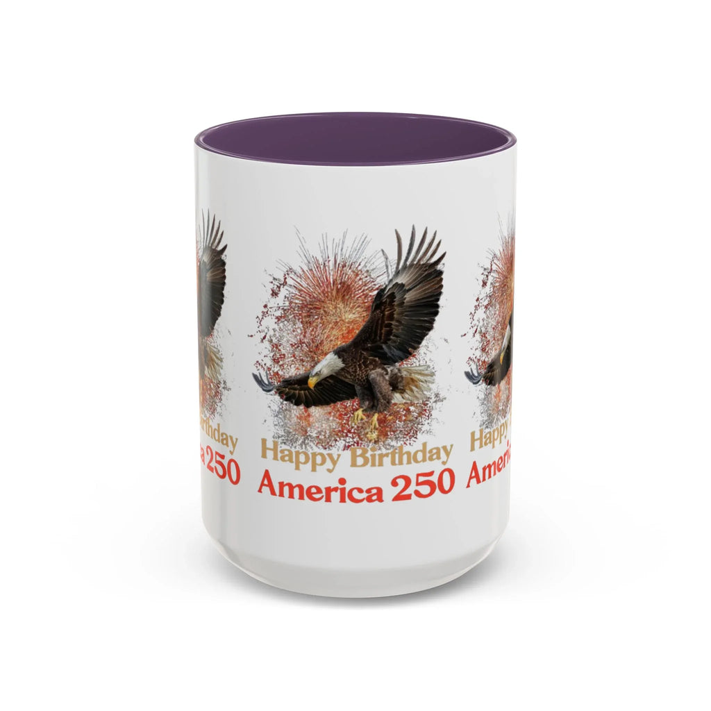 Accent Coffee Mug (11, 15oz) - 250 USA Celebration