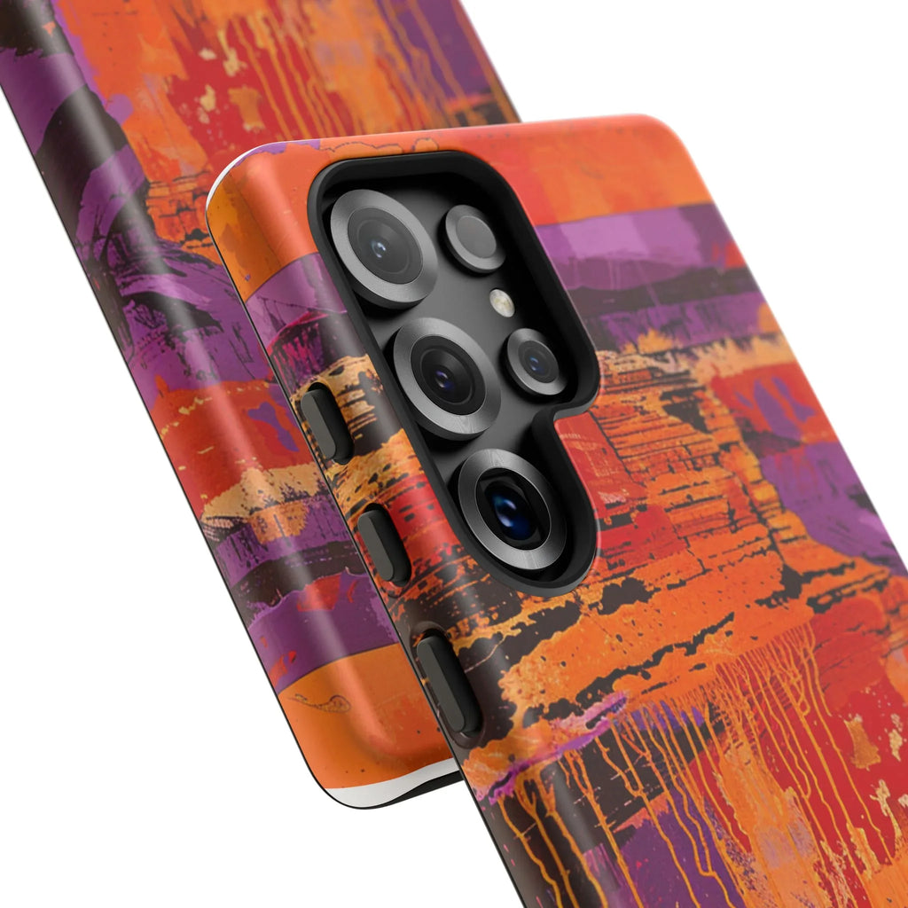 Abstract Drip Paint Tough Case | Phone Case - 250 USA Celebration