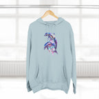 Colorful Peace Sign Floral Skull Hoodie | Psychedelic Peace Skull - 250 USA Celebration