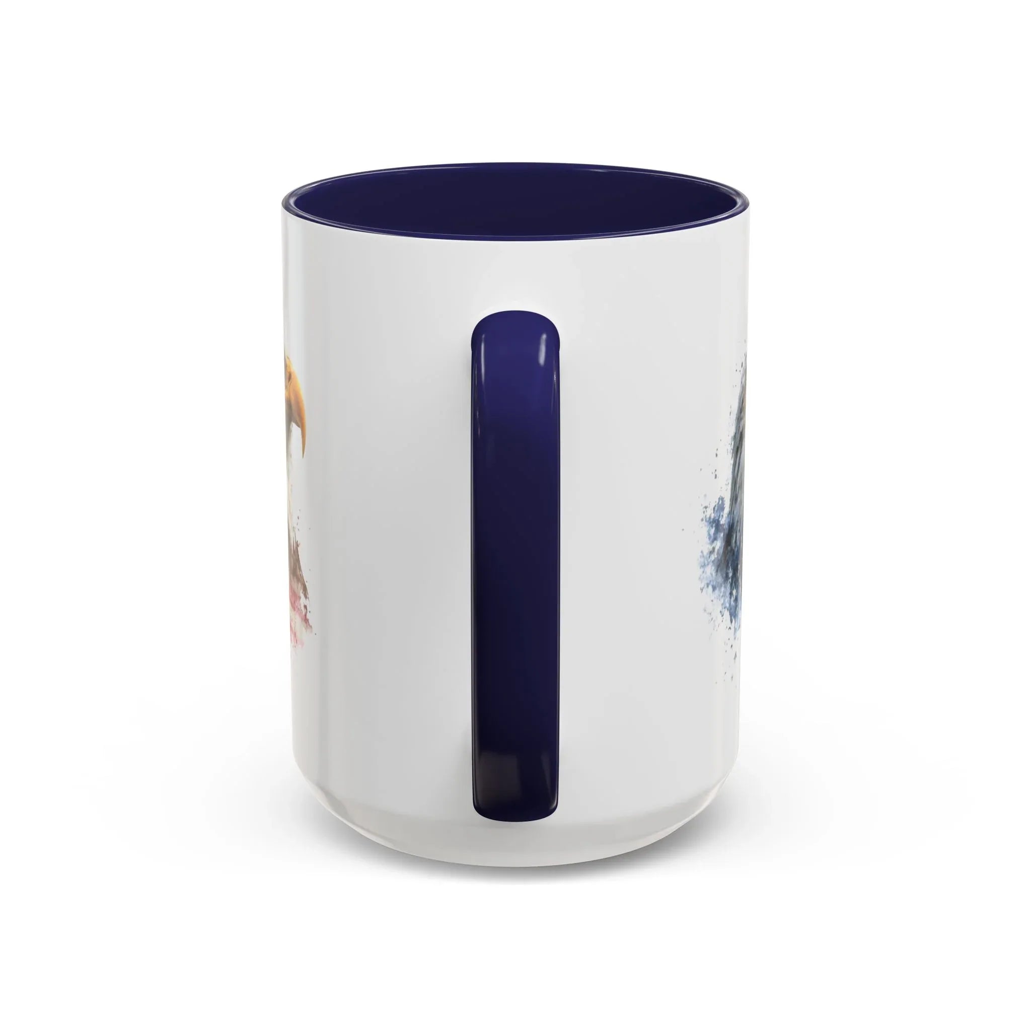 American Flag Bald Eagle Mug | Accent Coffee Mug - 250 USA Celebration