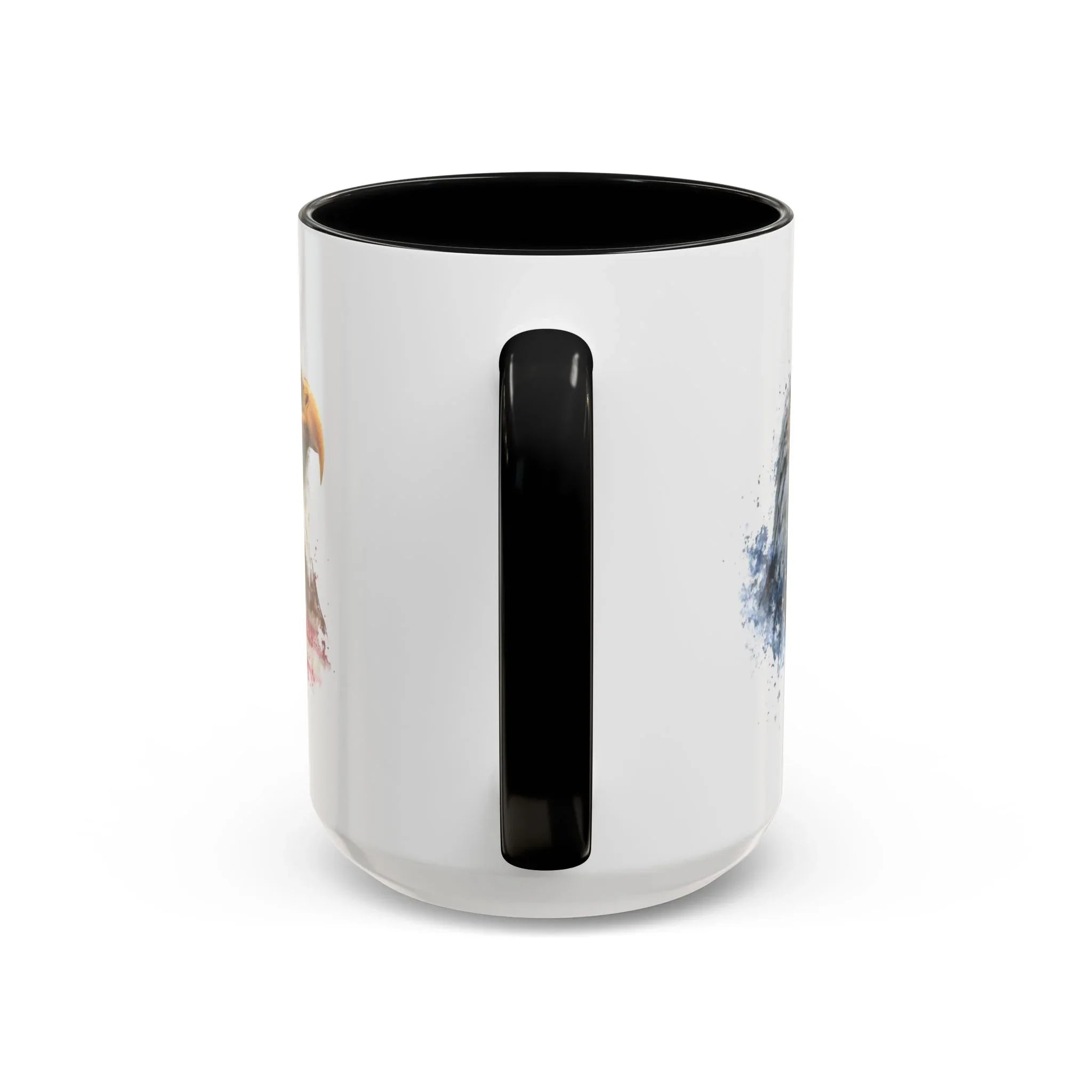 American Flag Bald Eagle Mug | Accent Coffee Mug - 250 USA Celebration