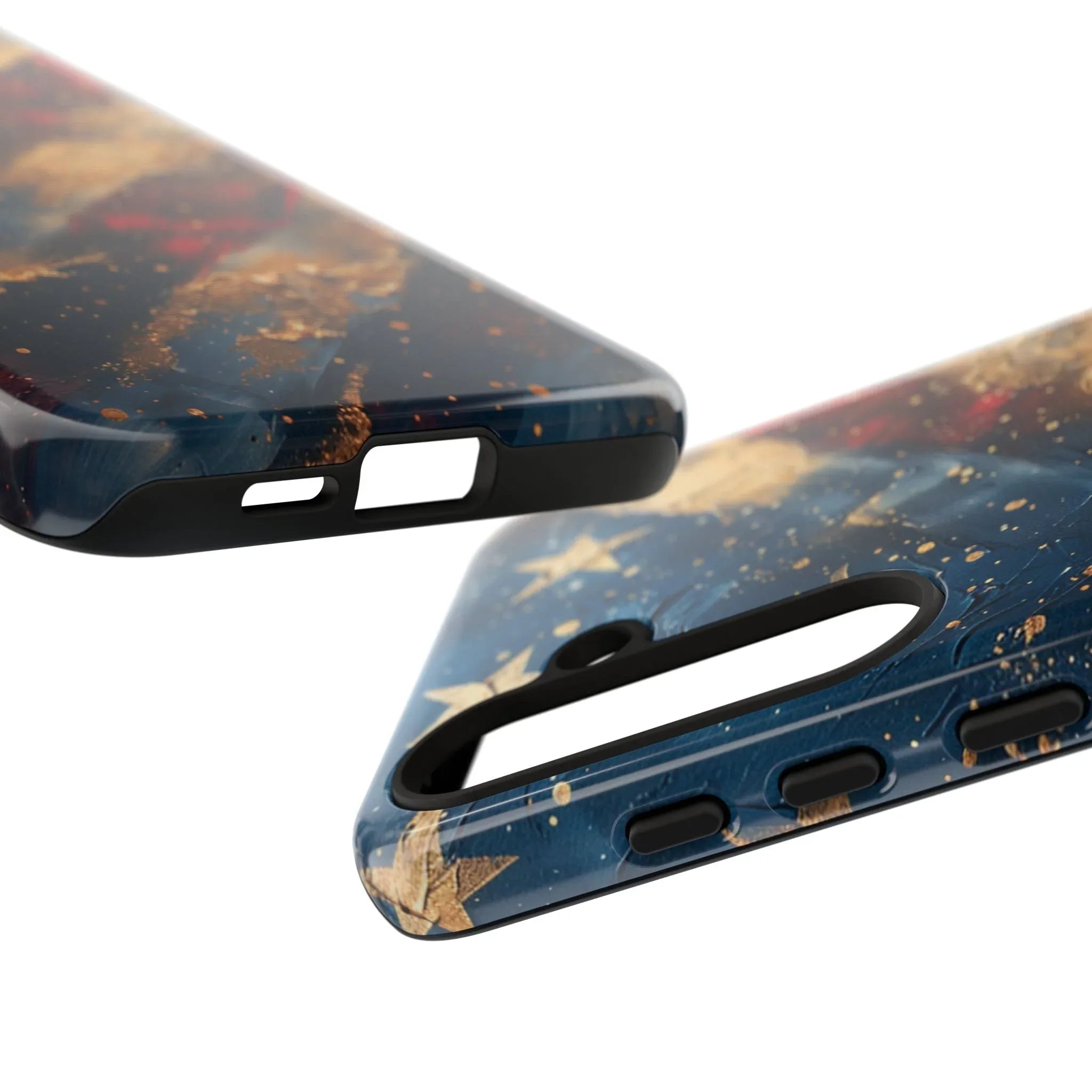 Patriotic Phone Case, Tough Cases with American Flag Design, Stylish Phone Accessories, USA Pride Gift, Durable Cases for All Occasions - 250 USA Celebration