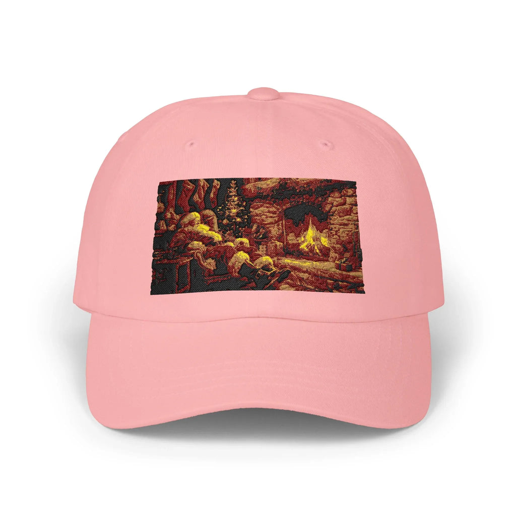 Cap, Santa Claus Christmas Hat, Winter Holiday Baseball Cap, Festive Santa Beanie, Classic Dad Cap - 250 USA Celebration