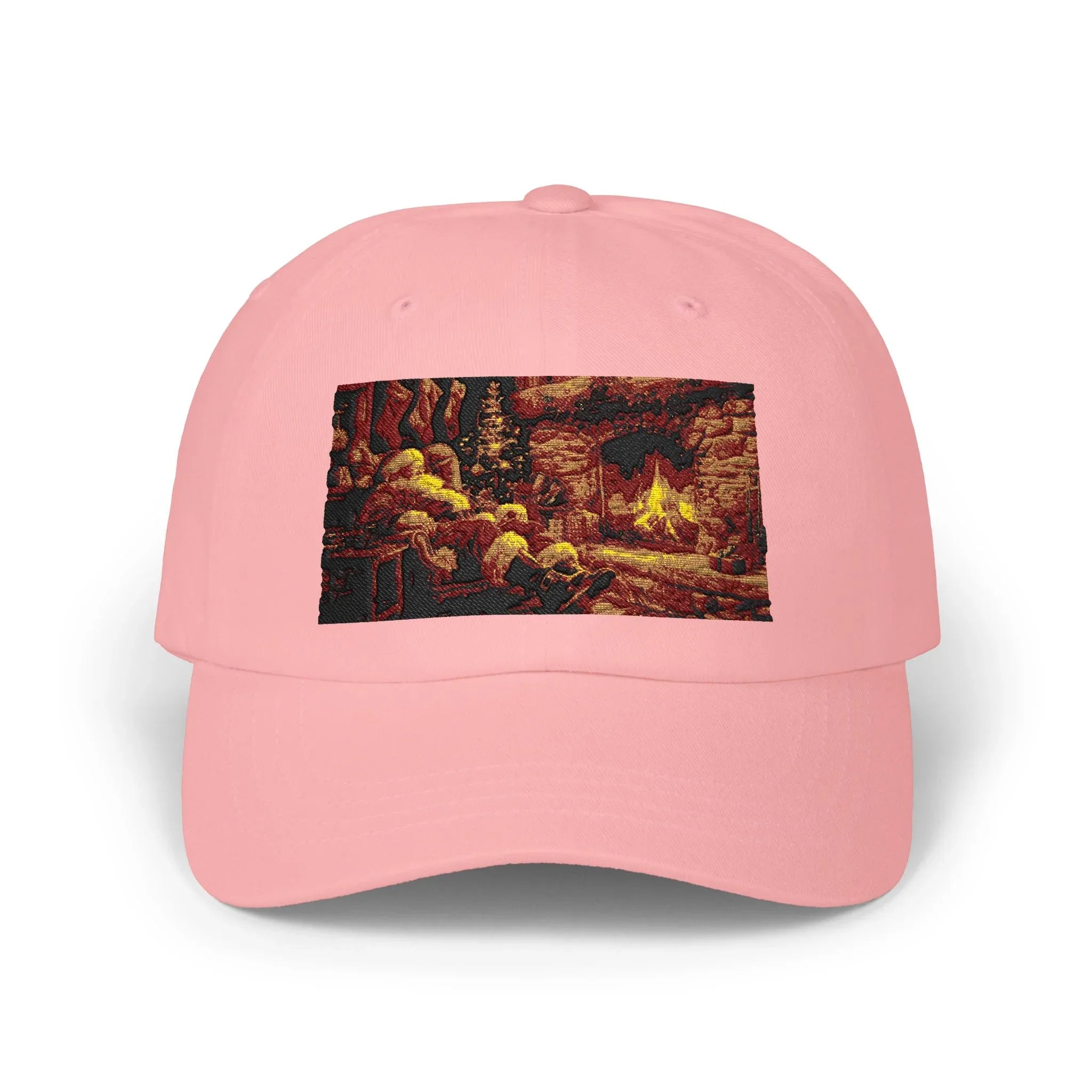 Cap, Santa Claus Christmas Hat, Winter Holiday Baseball Cap, Festive Santa Beanie, Classic Dad Cap - 250 USA Celebration