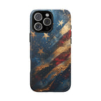 Distressed American Flag phone case | tough cases - 250 USA Celebration