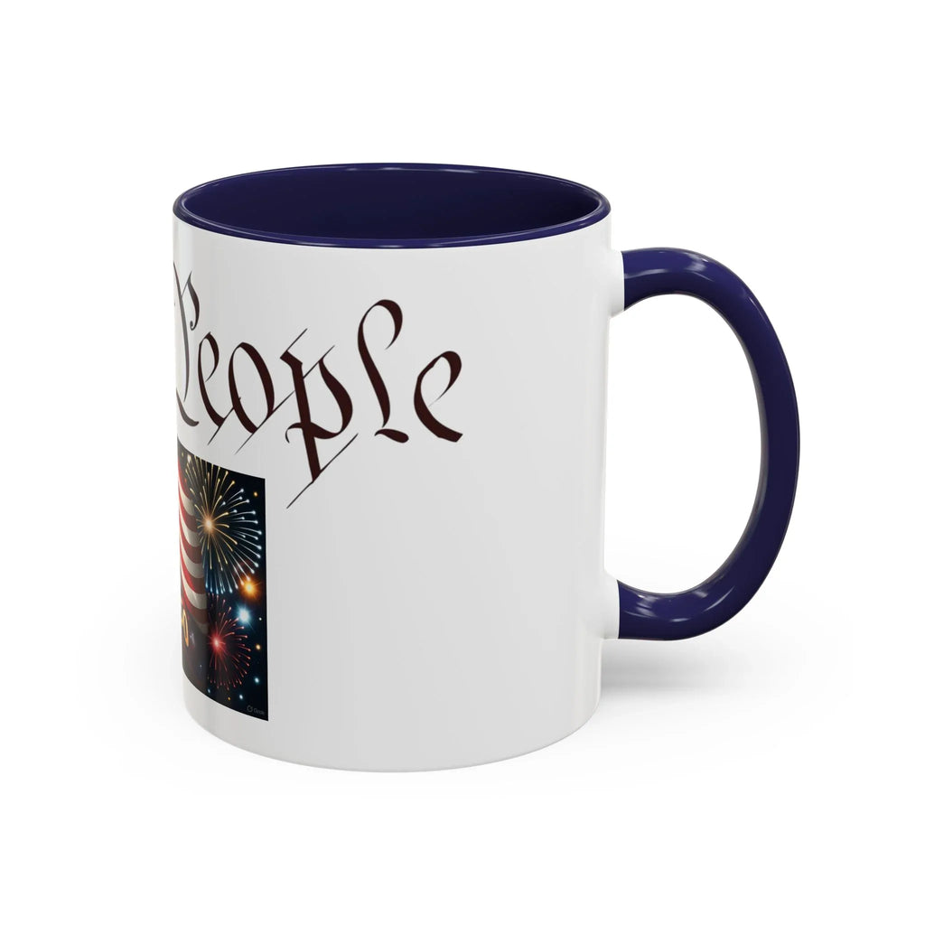 Accent Coffee Mug (11, 15oz) - 250 USA Celebration
