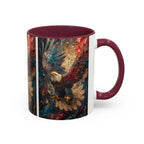 Colorful Mugs (11oz, 15oz) Patriotic Eagle Coffee Mug, American Eagle Coffee Cup - 250 USA Celebration