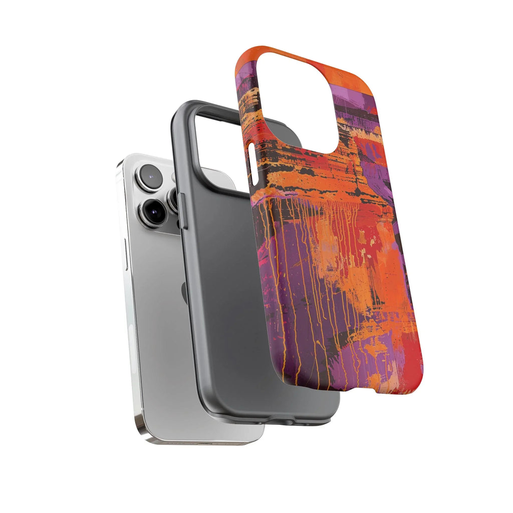 Abstract Drip Paint Tough Case | Phone Case - 250 USA Celebration