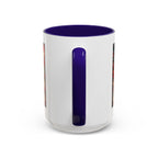 Colorful Mugs (11oz, 15oz), American Flag, Patriotic Flag coffee cup