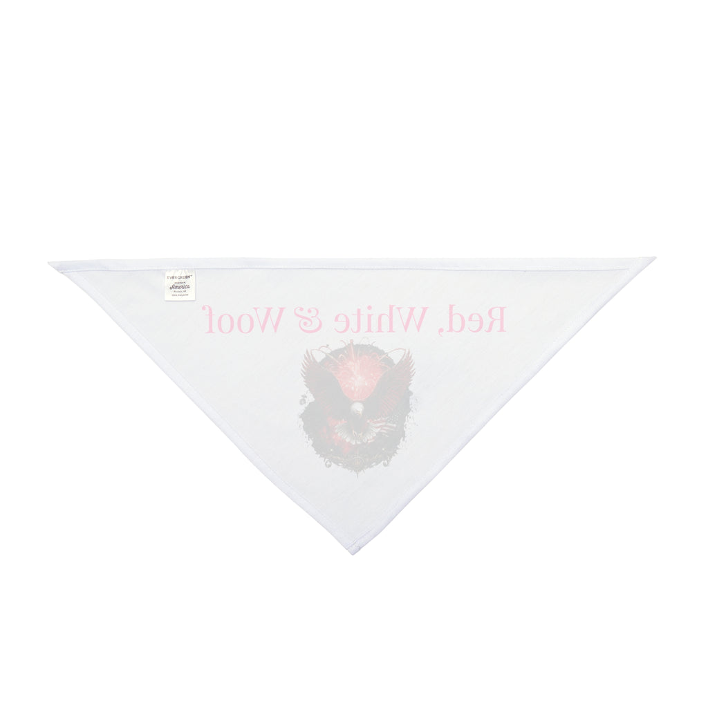Pet Bandana — "Red, White & Woof" Patriotic Dog Bandana