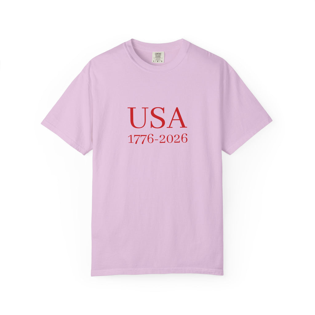 USA 1776–2026 Commemorative T-Shirt — Patriotic American Anniversary Tee