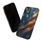 Distressed American Flag phone case | tough cases - 250 USA Celebration