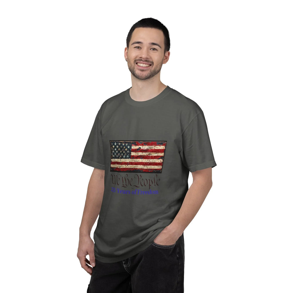 We the People American Flag T-Shirt | 250 Years of Freedom - 250 USA Celebration