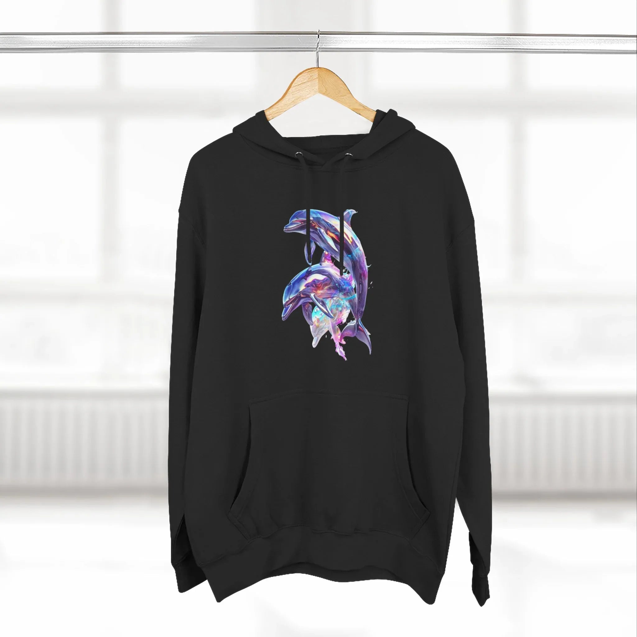 Colorful Peace Sign Floral Skull Hoodie | Psychedelic Peace Skull - 250 USA Celebration