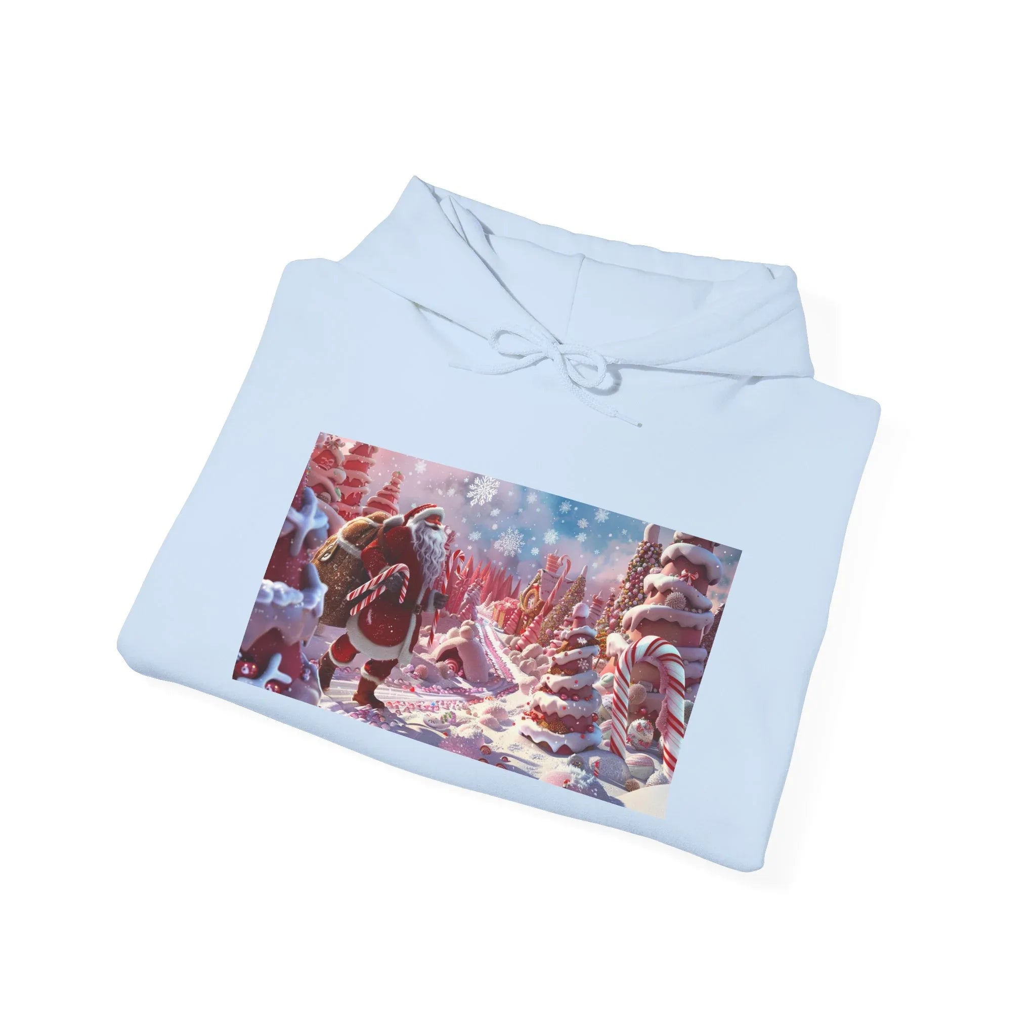 Cozy Christmas Sweatshirt, Unisex Hoodie for Winter Celebrations, Holiday Gift, Festive Apparel, Seasonal Style - 250 USA Celebration