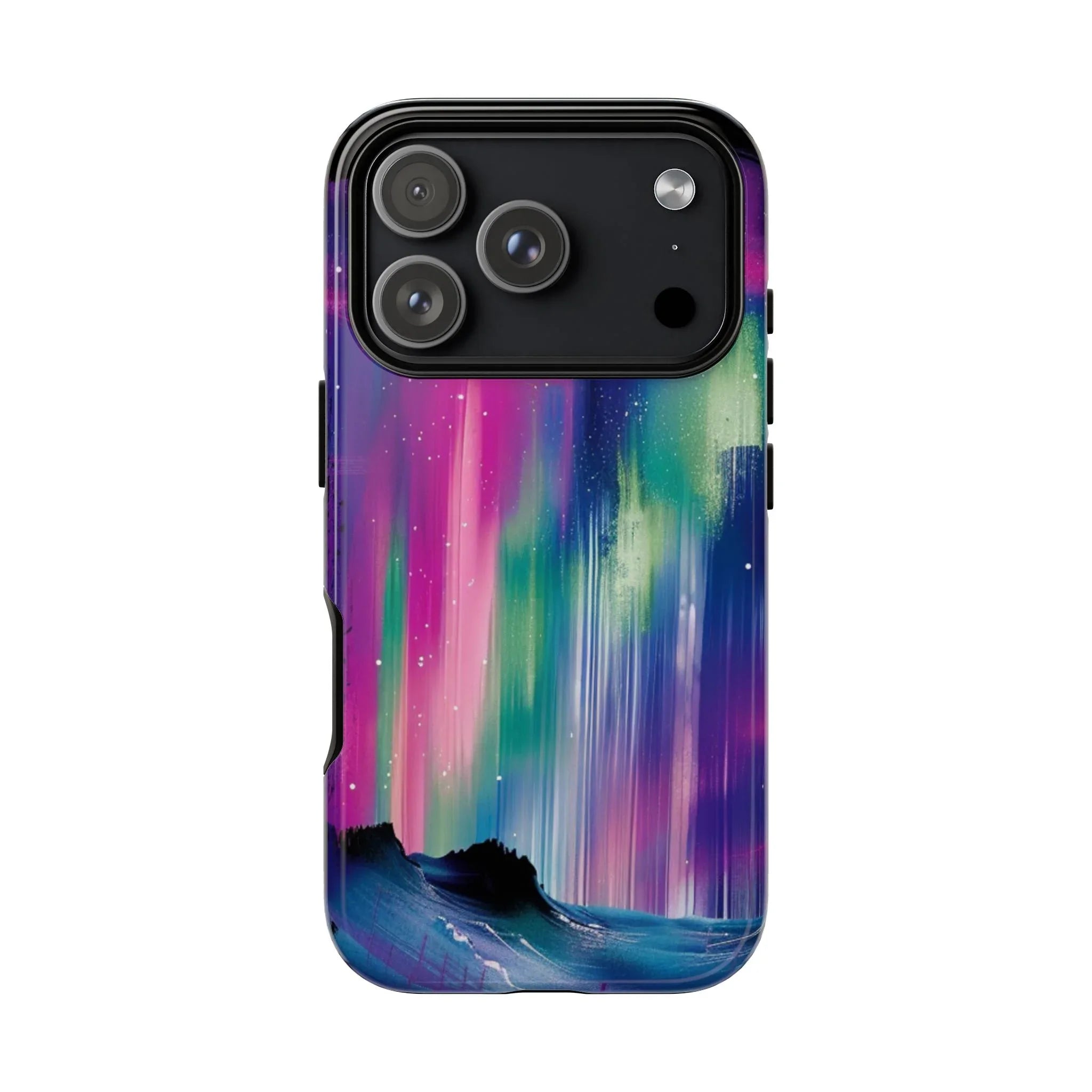 Aurora Borealis Phone Case | Tough iPhone Case, Northern Lights Sky - 250 USA Celebration