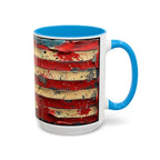 Colorful Mugs (11oz, 15oz) - 250 USA Celebration