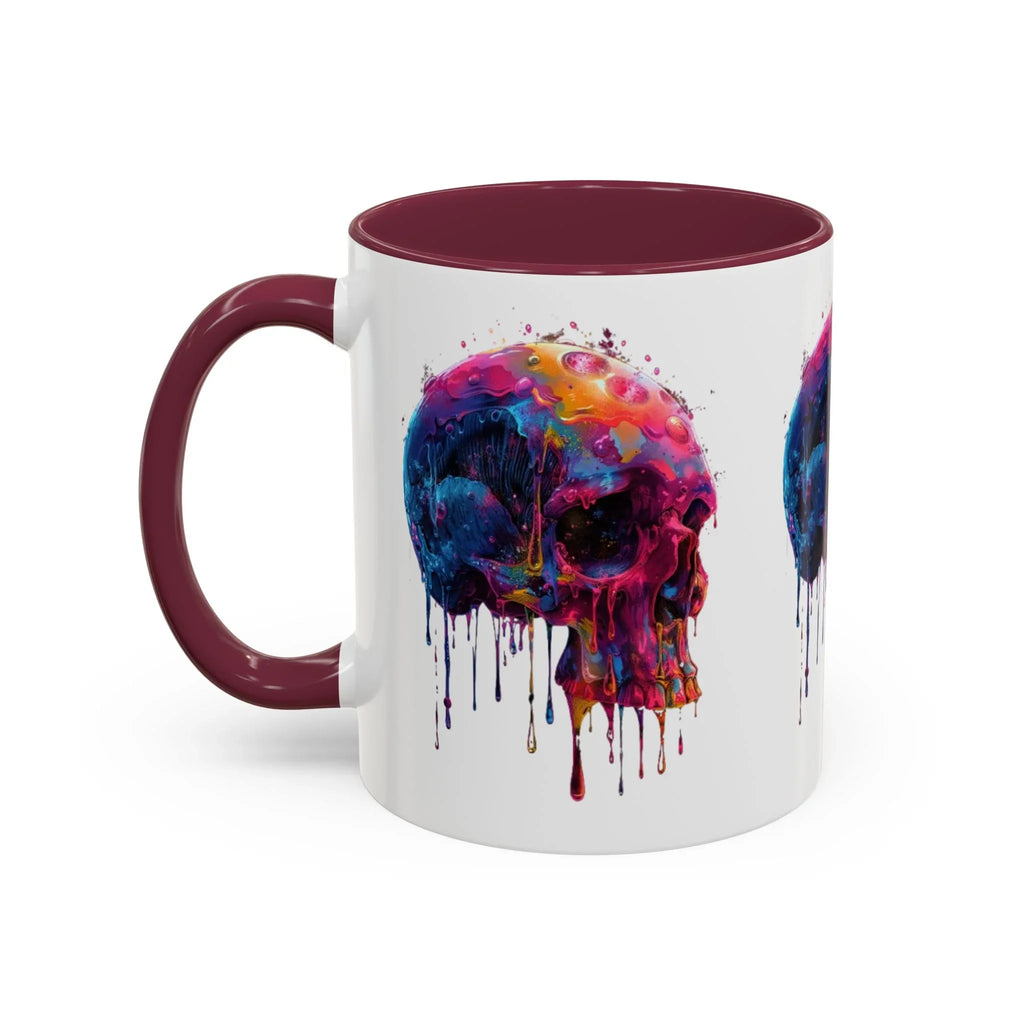 Psychedelic Third Eye Mug | Glowing Mushrooms, Melting Doves, Neon Lava Art - 250 USA Celebration