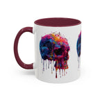 Psychedelic Third Eye Mug | Glowing Mushrooms, Melting Doves, Neon Lava Art - 250 USA Celebration