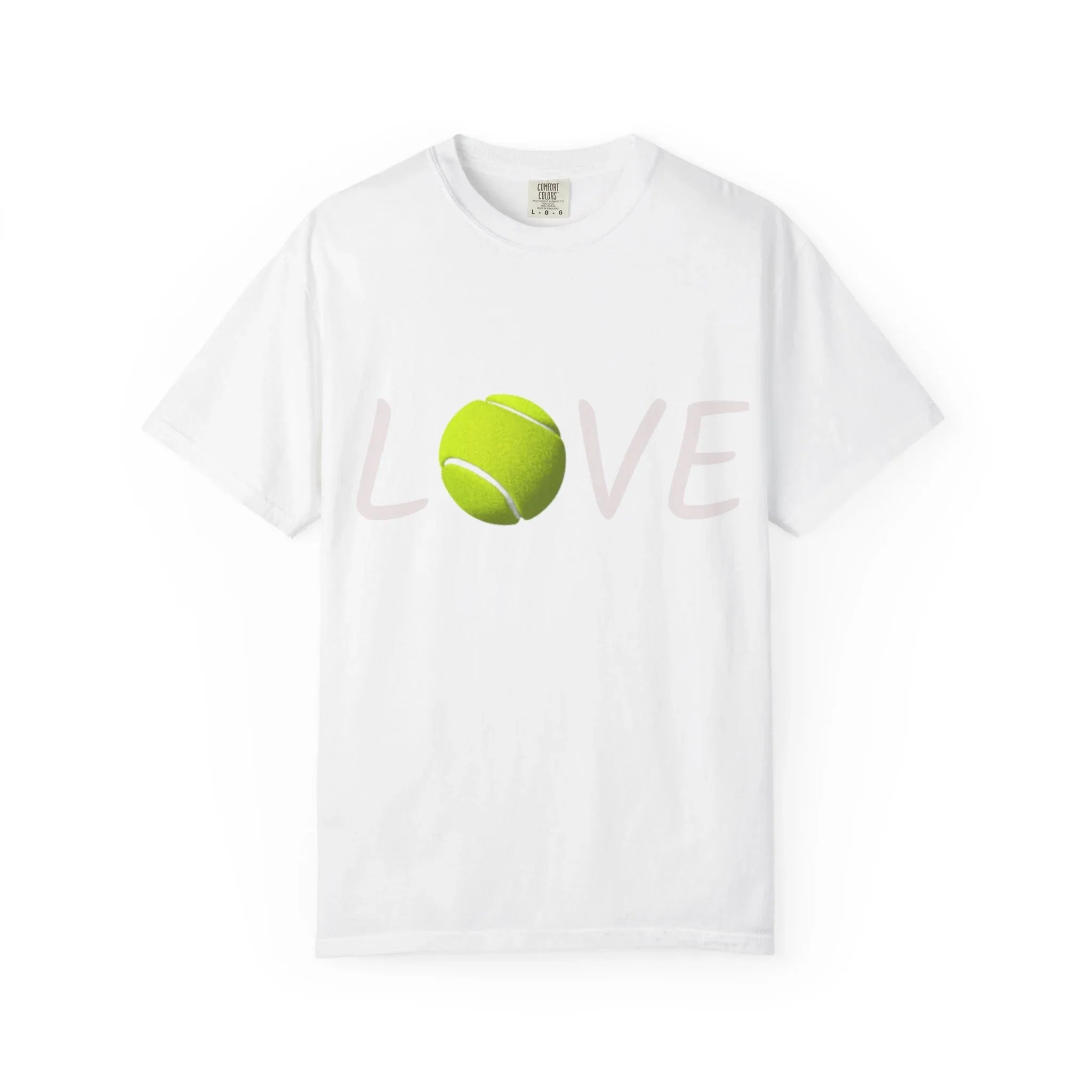 Tennis Ball LOVE T-Shirt | Tennis Lover Shirt, Sports Graphic Tee - 250 USA Celebration