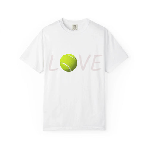 Tennis Ball LOVE T-Shirt | Tennis Lover Shirt, Sports Graphic Tee - 250 USA Celebration