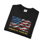 American Flag T-Shirt – "Established 1776 • Perfected 2026" Patriotic Tee