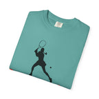 Calm Under Pressure Tennis Player T-shirt | Tennis Graphic Tee - 250 USA Celebration