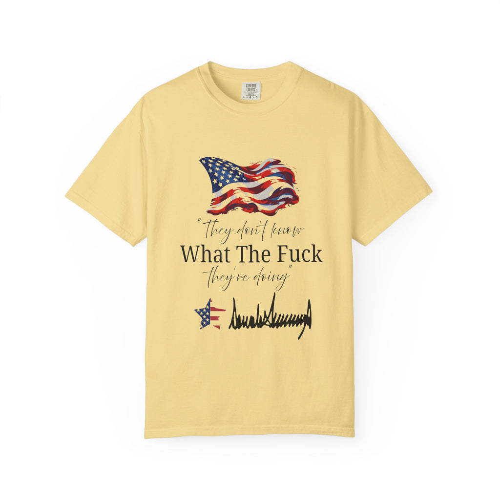 Patriotic Humor T-Shirt - Funny Graphic Tee, Independence Day, Gift for Veterans, Casual Wear, Unique Statement Shirt