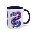 Psychedelic Ouroboros Snake Mug | Rainbow Galaxy Fractal Mushrooms - 250 USA Celebration