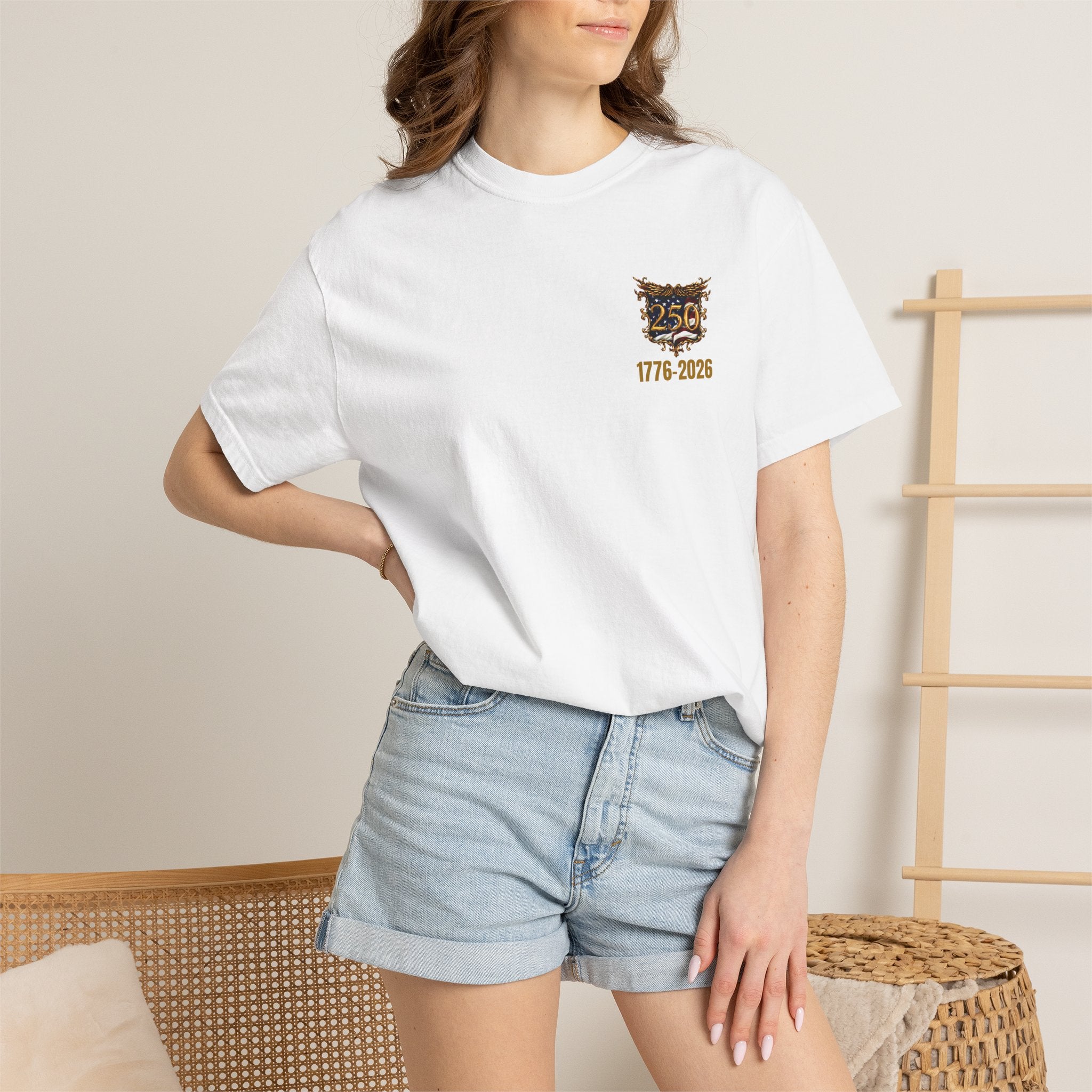 Official 250th American Flag T-Shirt Anniversary Tee