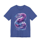 Psychedelic Rainbow Ouroboros Tee | Galaxy Fractal Mushroom Snake - 250 USA Celebration