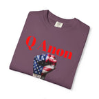 Q Anon Fist T-shirt | WWG1WGA Print - 250 USA Celebration