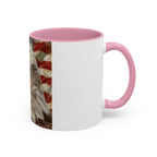 Colorful Mugs (11oz, 15oz) Majestic bald eagle head Patriotic coffee cup, America 250 Celebration coffee cup - 250 USA Celebration