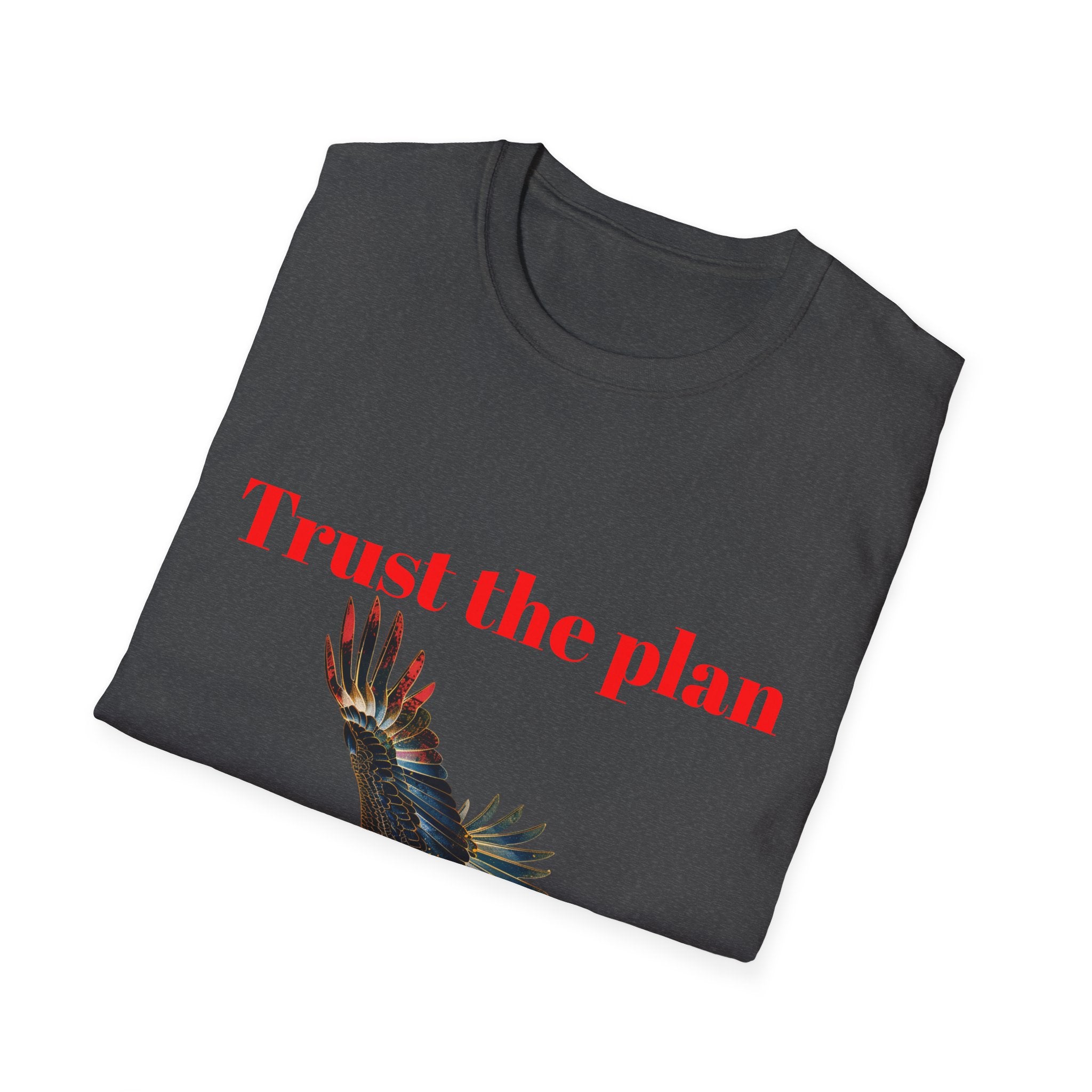 Trust the Plan eagle T-Shirt | Flying Bald Eagle graphic tee