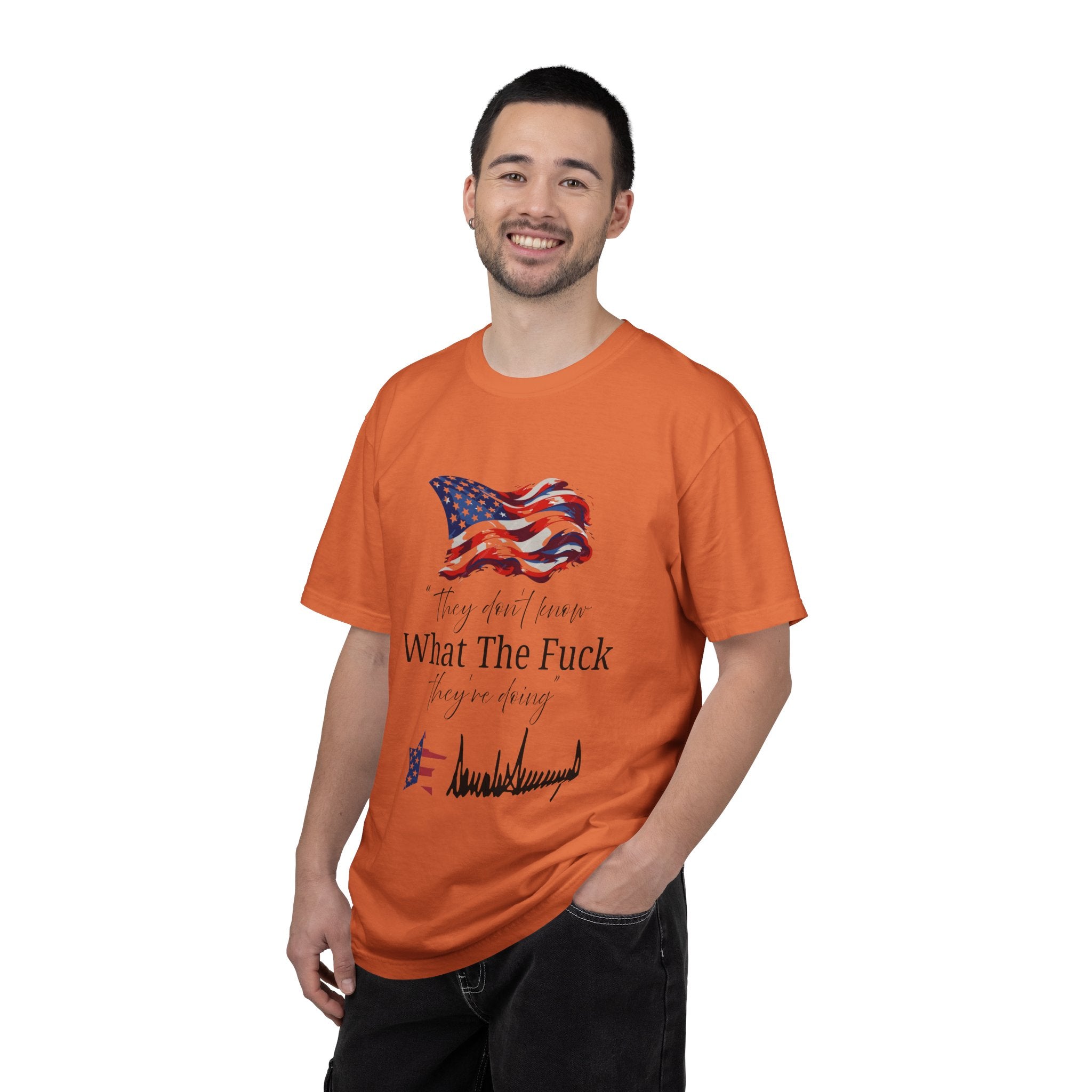 Patriotic Humor T-Shirt - Funny Graphic Tee, Independence Day, Gift for Veterans, Casual Wear, Unique Statement Shirt