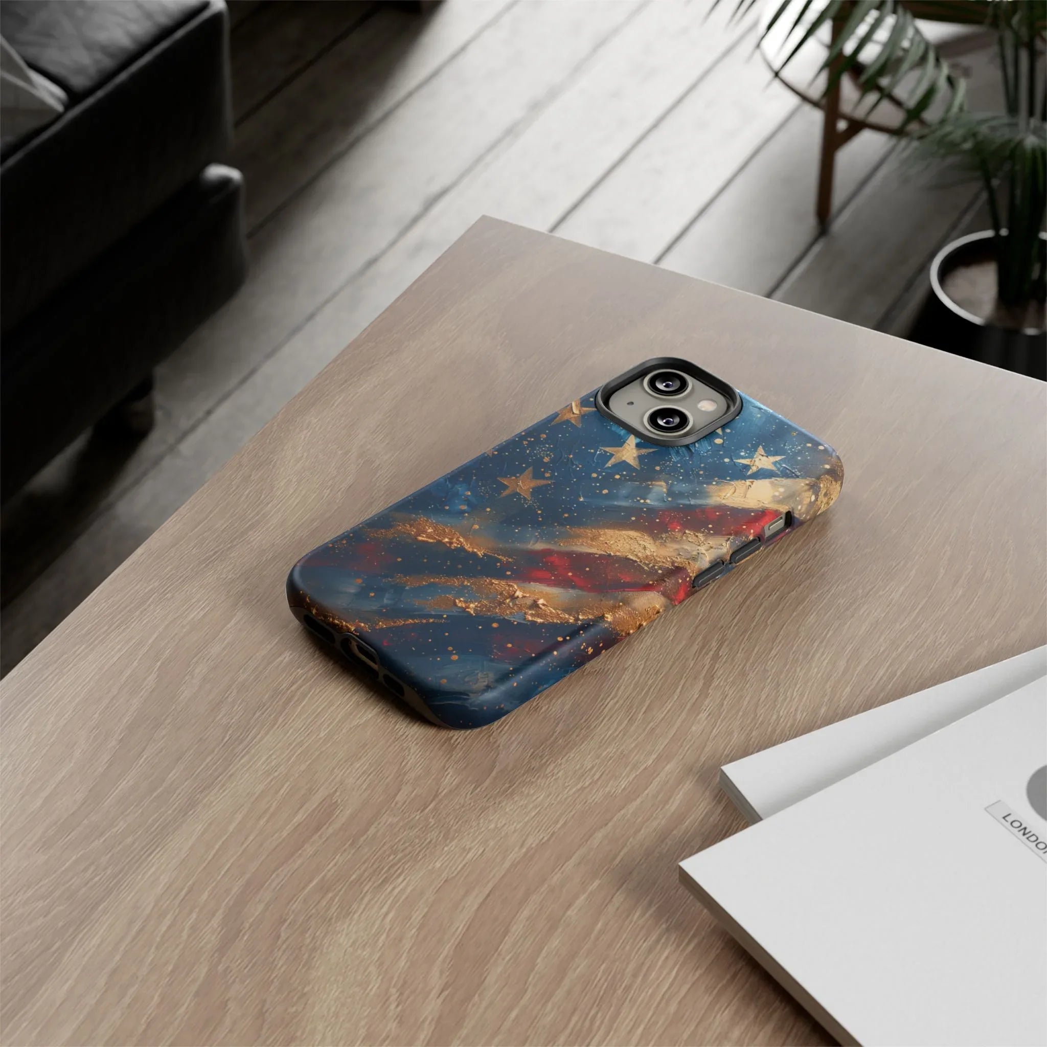 Distressed American Flag phone case | tough cases - 250 USA Celebration