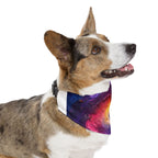 Galaxy Swirl Pet Bandana Collar | Nebula Space Print - 250 USA Celebration