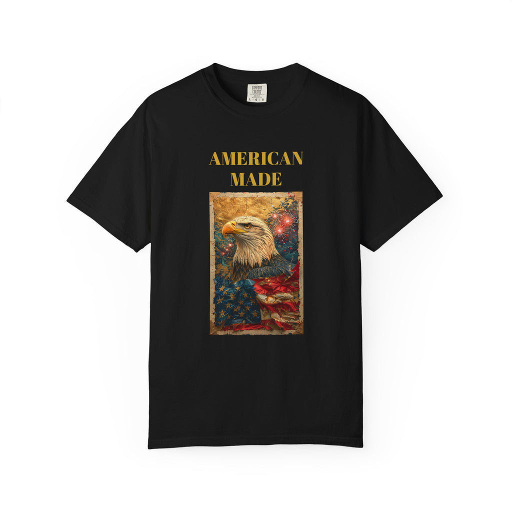 Official 250th Bald Eagle American Flag T-Shirt