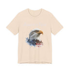 America First Eagle T-Shirt – Patriotic Bald Eagle Tee