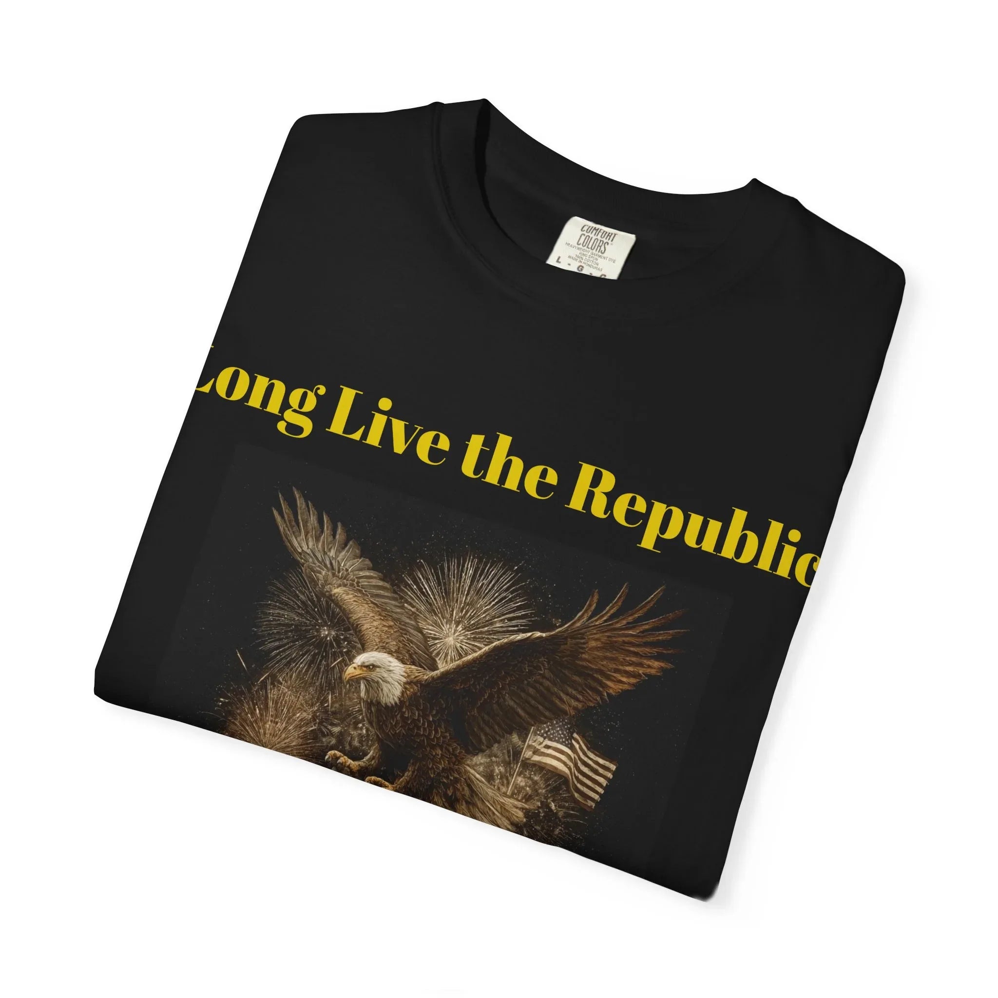 Long Live the Republic Eagle 250 America T-shirt | Patriotic Vintage - 250 USA Celebration