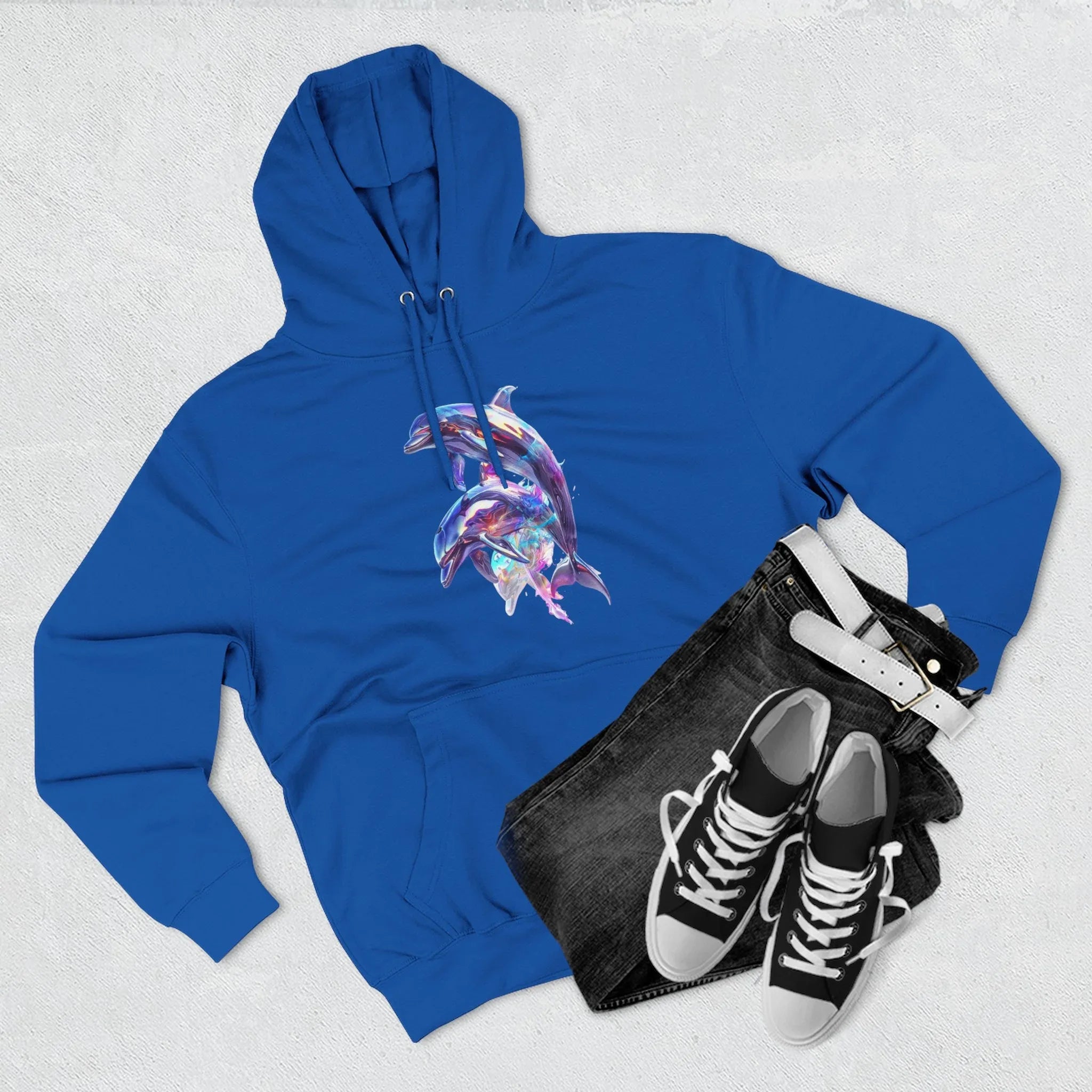 Colorful Peace Sign Floral Skull Hoodie | Psychedelic Peace Skull - 250 USA Celebration