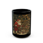 Christmas Coffee Mug, Holiday Mugs, Cute Xmas Cups, Funny Christmas Mug, Personalized Coffee Cups for Christmas, Festive Drinkware - 250 USA Celebration