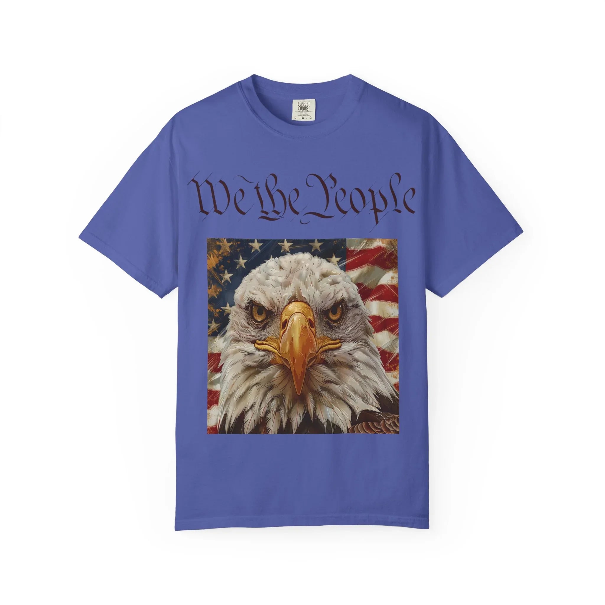 We the People Bald Eagle T-Shirt | American Flag Patriotic Tee, Patriotic T-Shirt, 250 America, America 250 Celebration - 250 USA Celebration