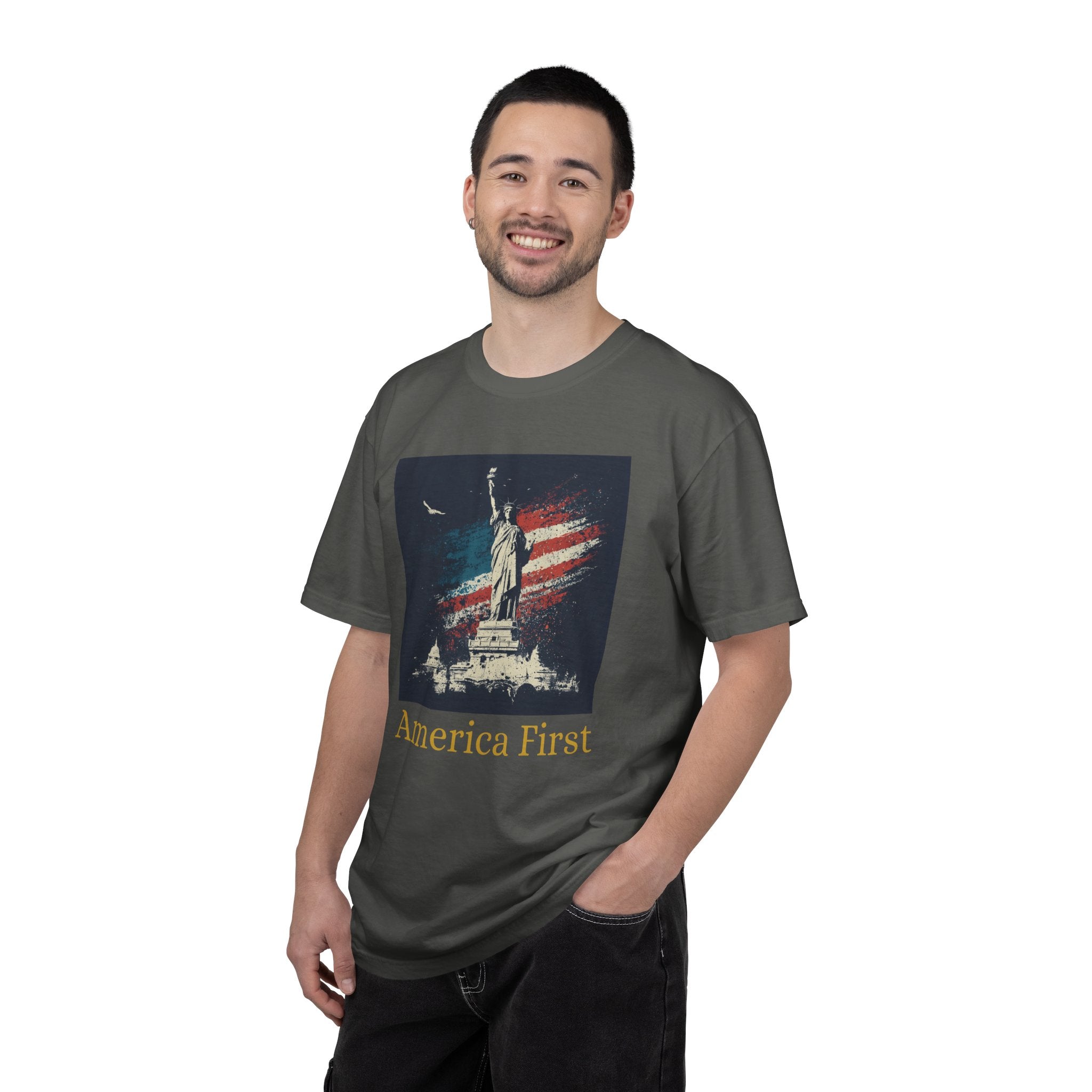 Official 250th Anniversary America First Eagle T-shirt