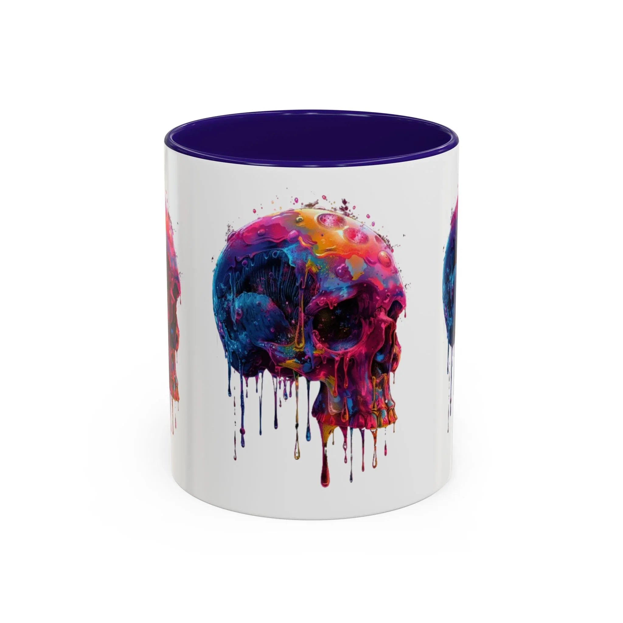 Psychedelic Third Eye Mug | Glowing Mushrooms, Melting Doves, Neon Lava Art - 250 USA Celebration