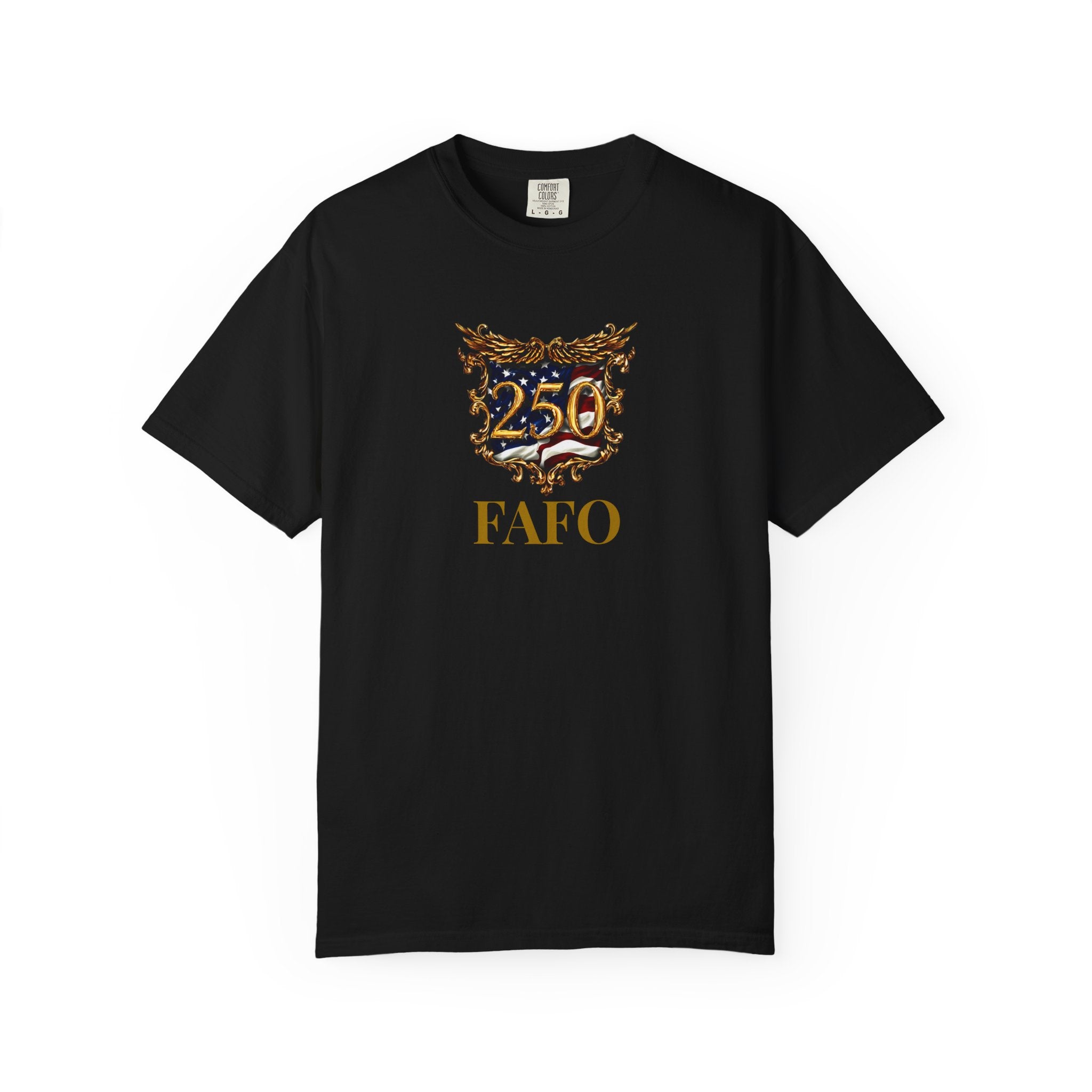 American FAFO T-Shirt — 250 Anniversary FAFO Crest Graphic Tee